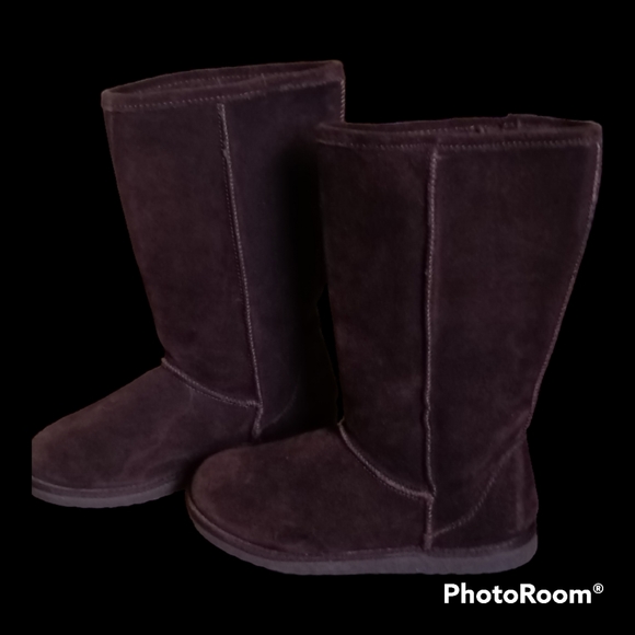 Xhilaration Brown Suede Boots - Picture 3 of 5